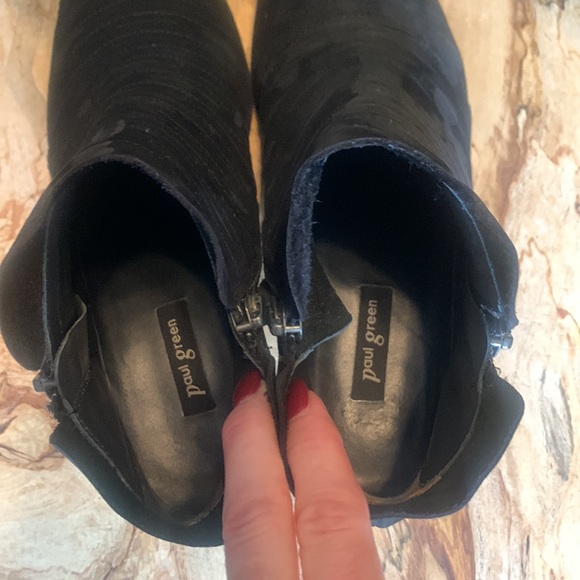 Paul Green Shasta Suede Booties - Picture 5 of 8